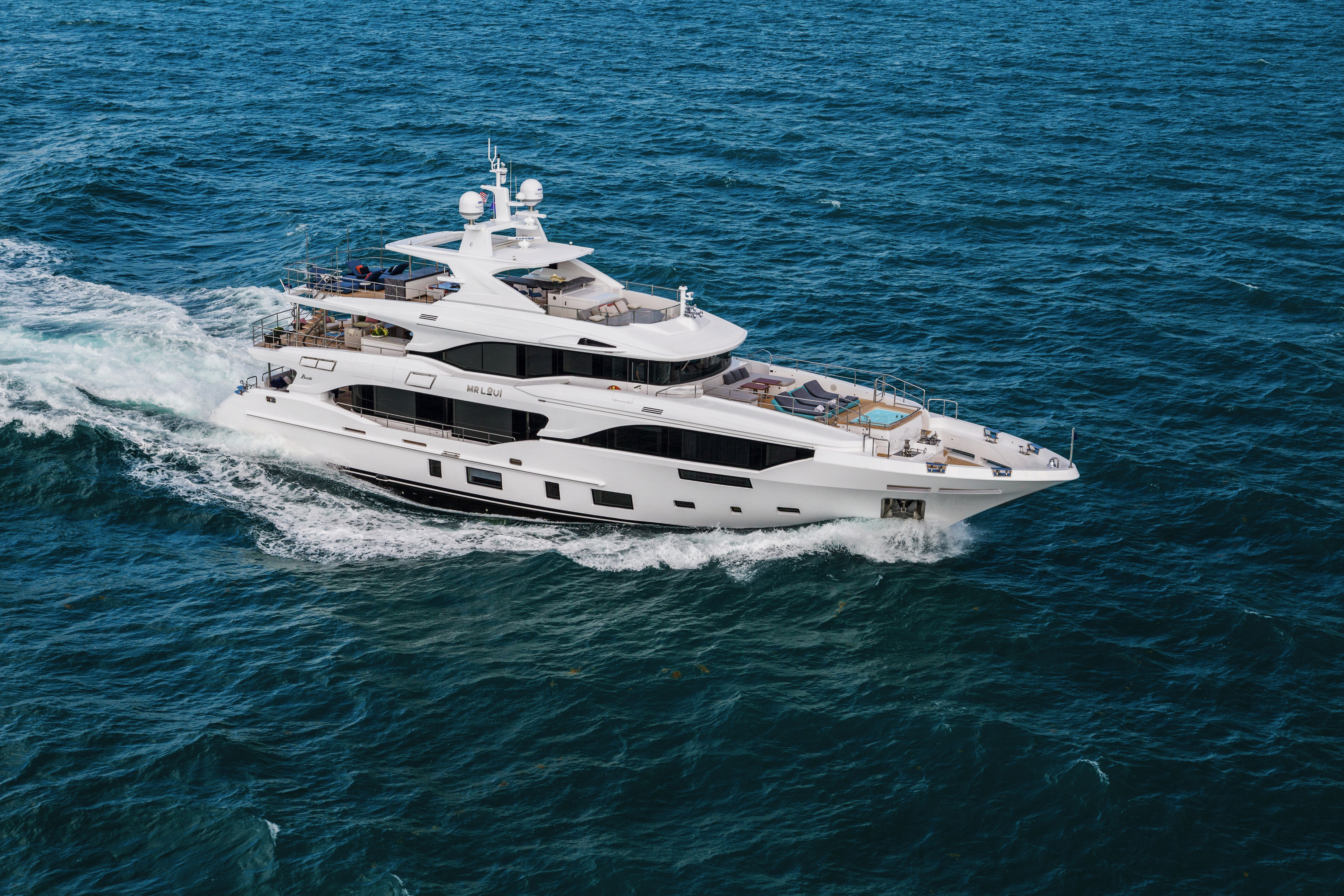 Feadship launches its second largest fully aluminium yacht 'Najiba