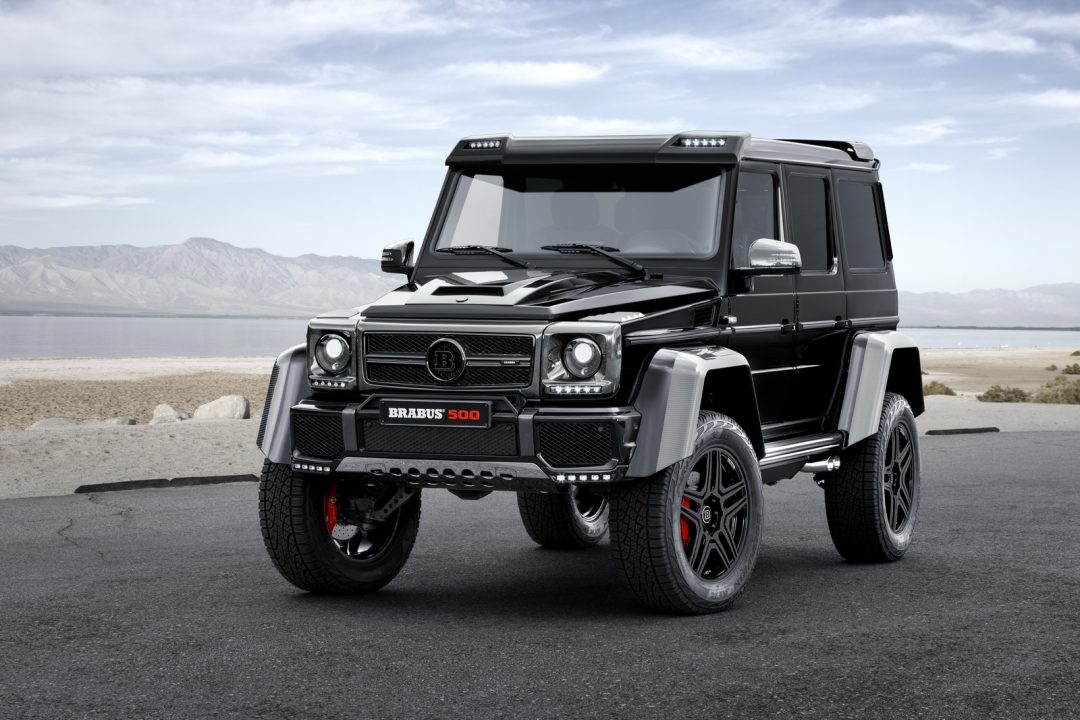 The Brabus-tuned Mercedes G500 4x4