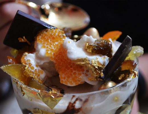 The Golden Opulence Sundae