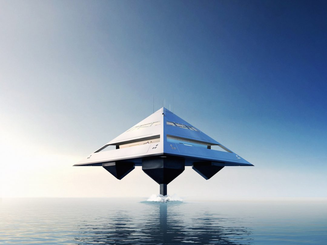 Hovering Yacht Concept