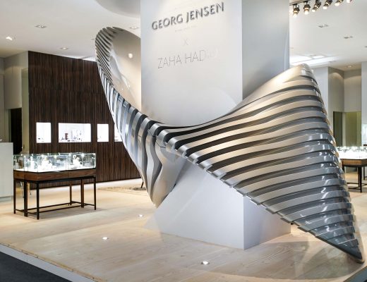 The Georg Jensen - Zaha Hadid Jewelry Collection