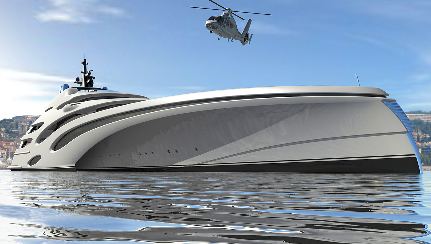 Trimaran Concept by Echo Yachts