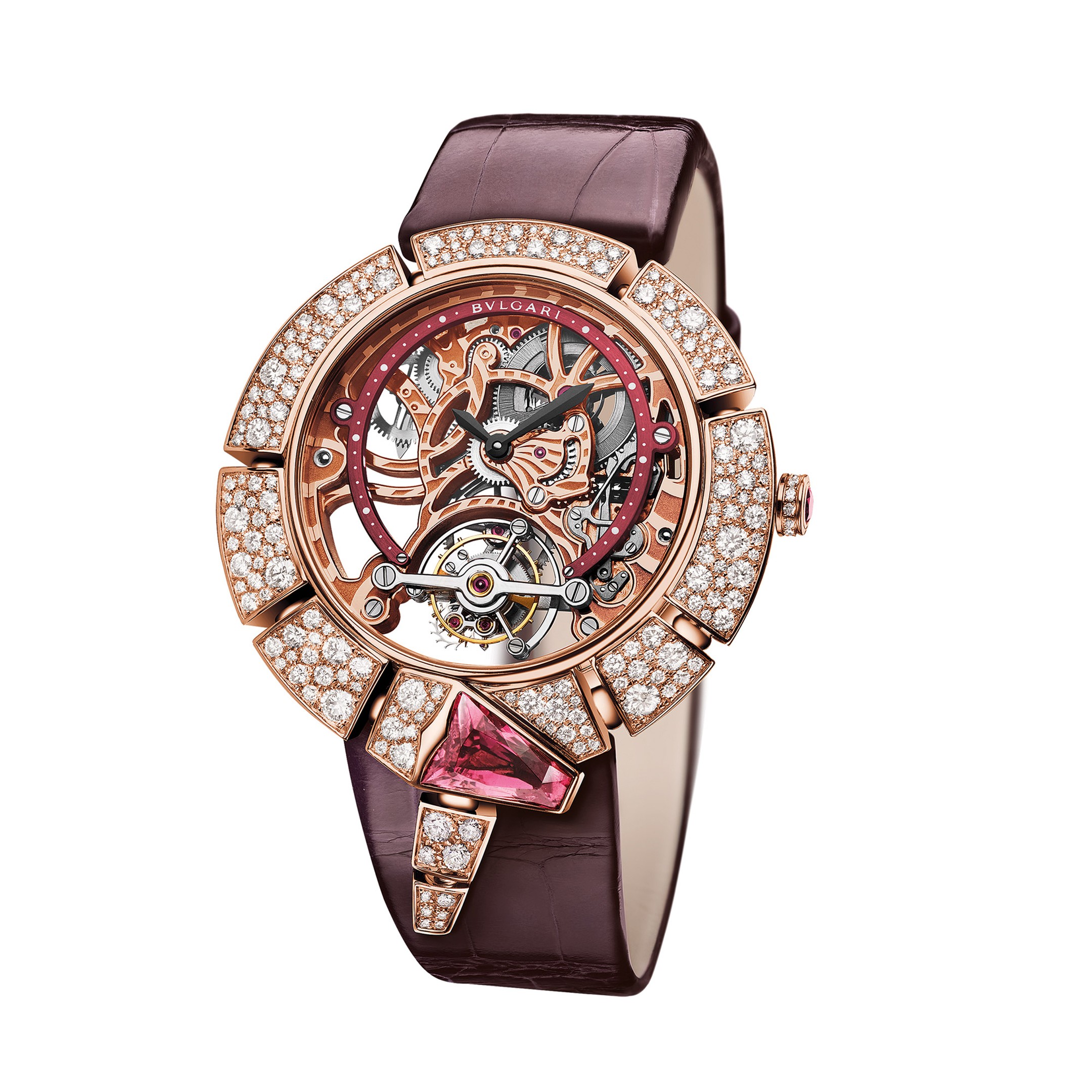 Bvlgari's Serpenti Incantati Tourbillon Lumiere timepiece