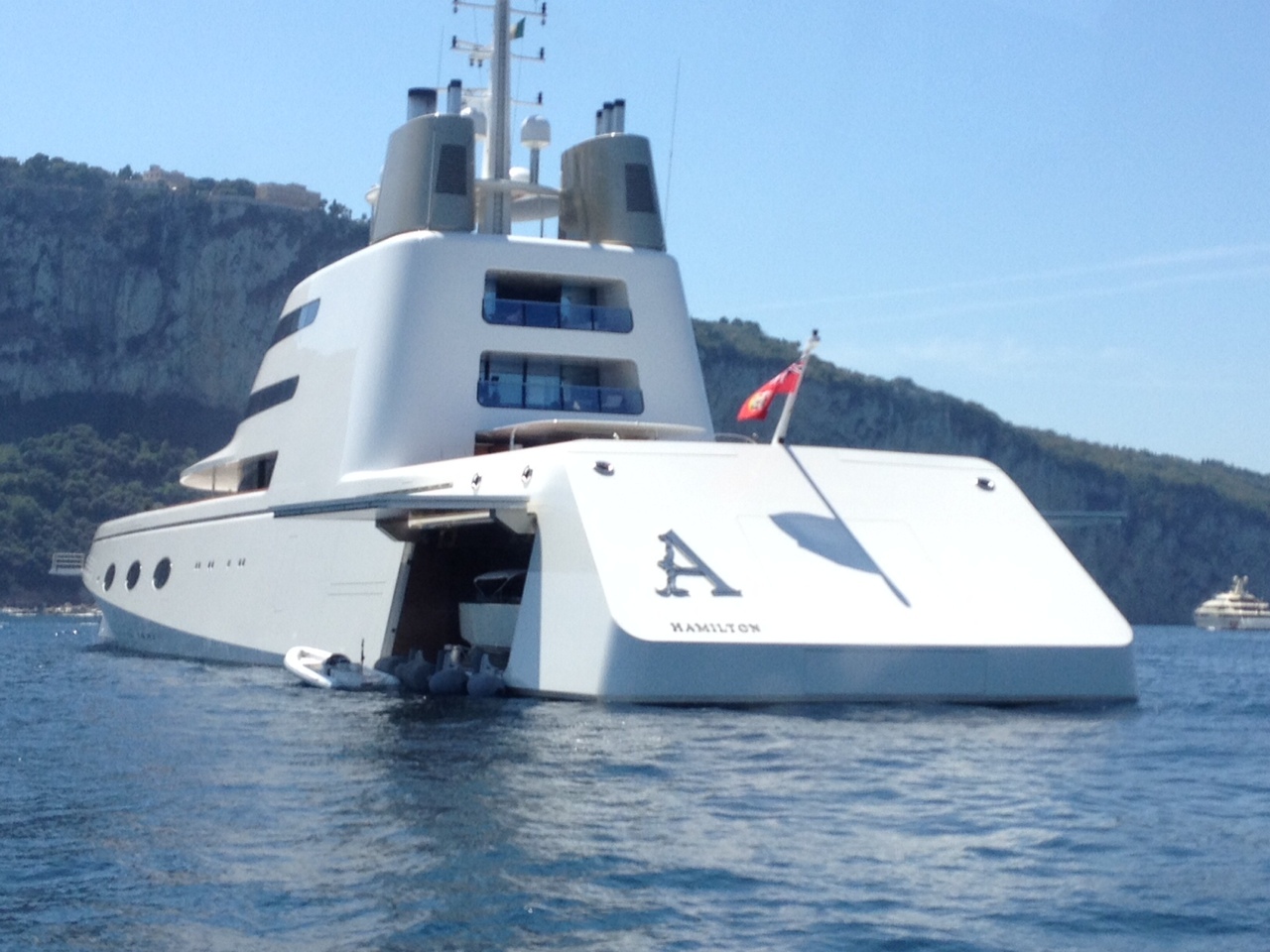 The Groundbreaking Yacht "A" 