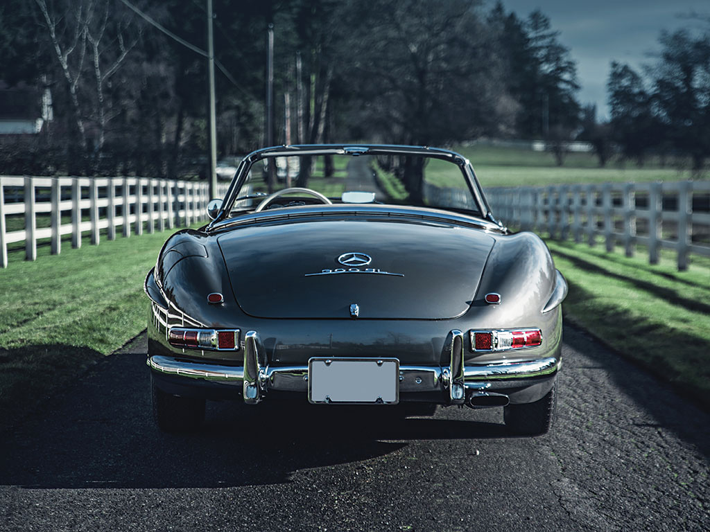 the Mercedes 300 SL Roadster