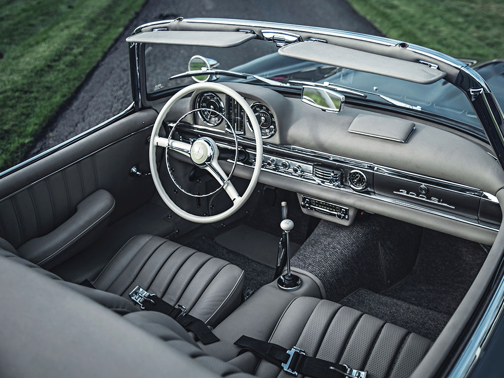 the Mercedes 300 SL Roadster