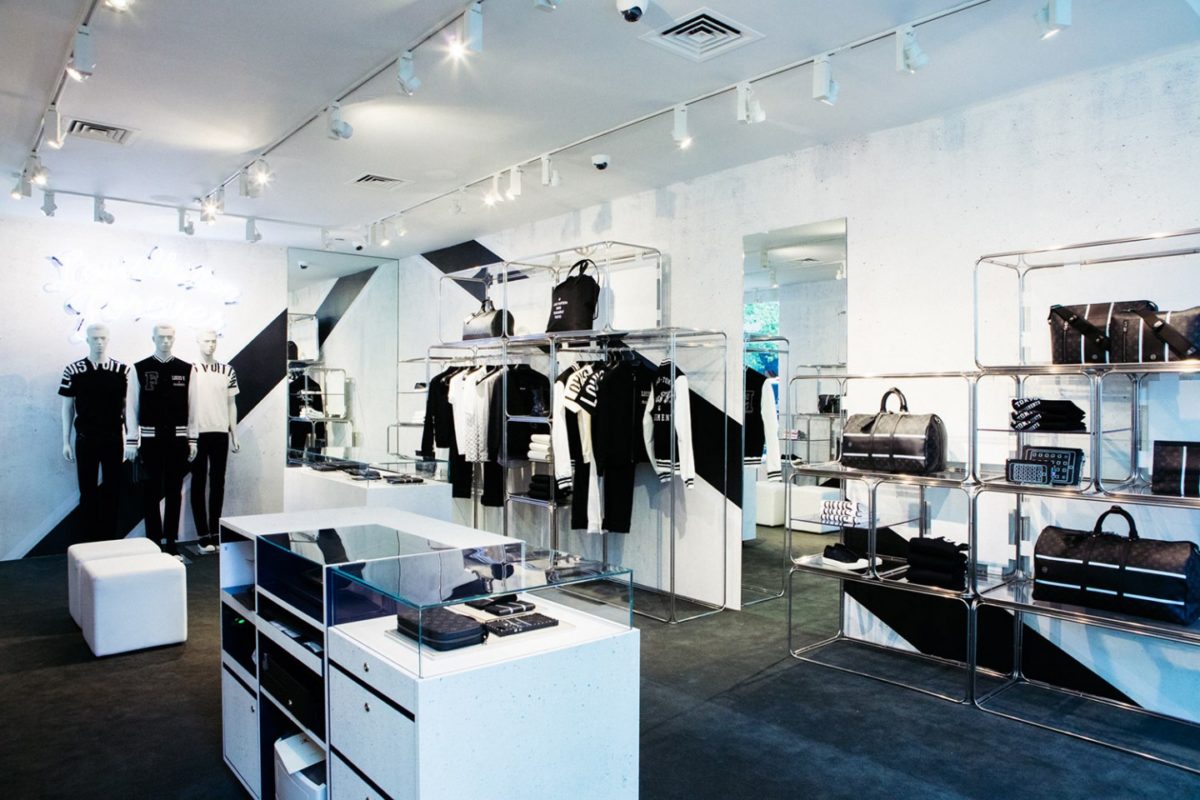 Preview the Louis Vuitton x Fragment pop-up shop at Harrods