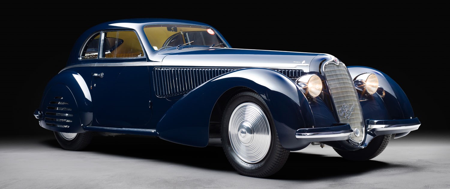 1938 Alfa Romeo 8C 2900B Berlinetta by Touring Superleggera: Chantilly Arts & Elégance Richard Mille