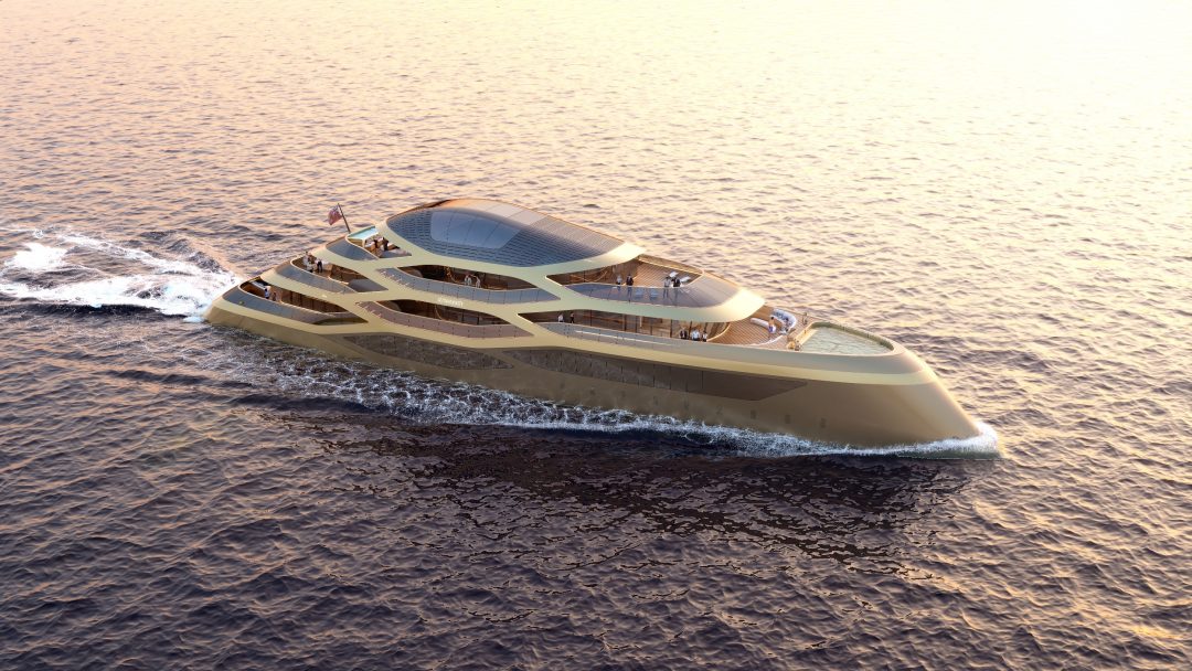 Superyacht Concept: BENETTI and ROMERO Introduce "SE77ANTASETTE"