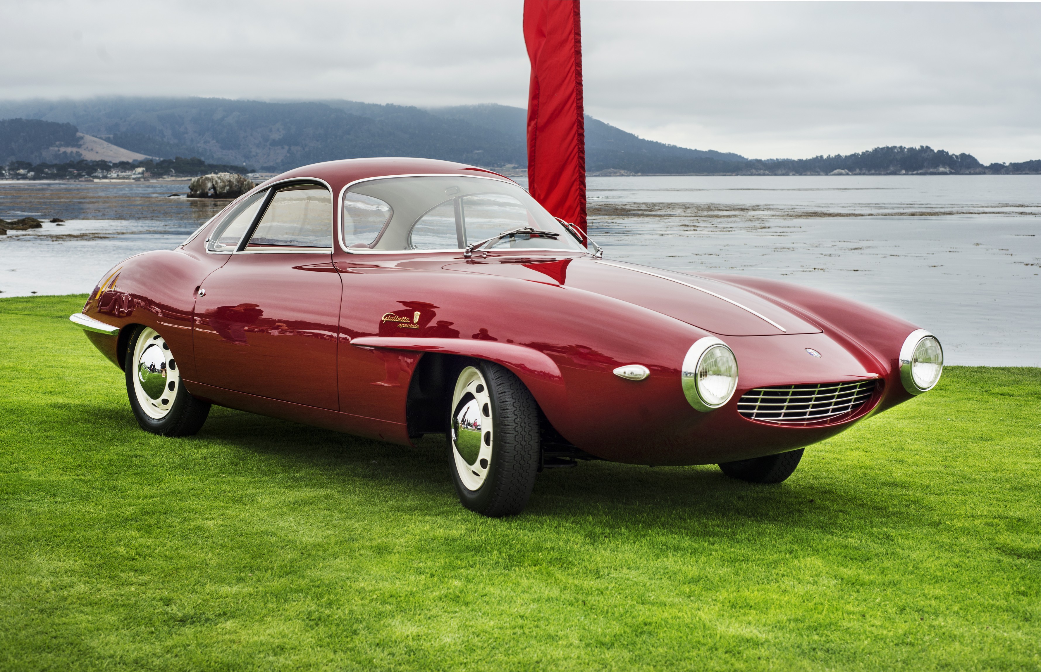 1957 Alfa Romeo Giulietta Sprint Speciale Prototipo by Bertone, design by Franco Scaglione: Concorso d'Eleganza Villa d'Este