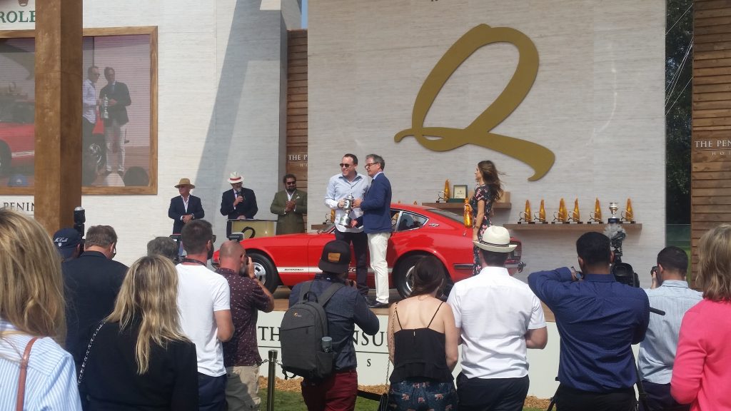 1953 Lancia Aurelia PF200C Awarded “Best of Show” at The Quail, A Motorsports Gathering 2018