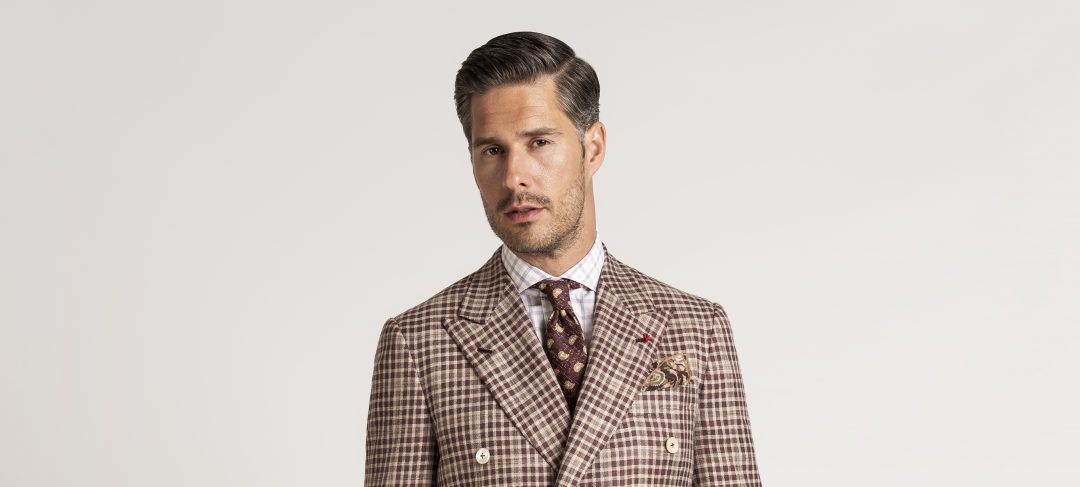 Bourbon Brown Check Blazer