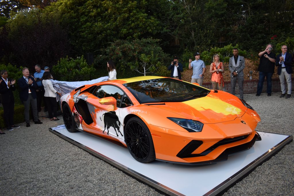 The Art of Lamborghini Matched with Skyler Grey's Pop Art Creates An Extraordinary Masterpiece