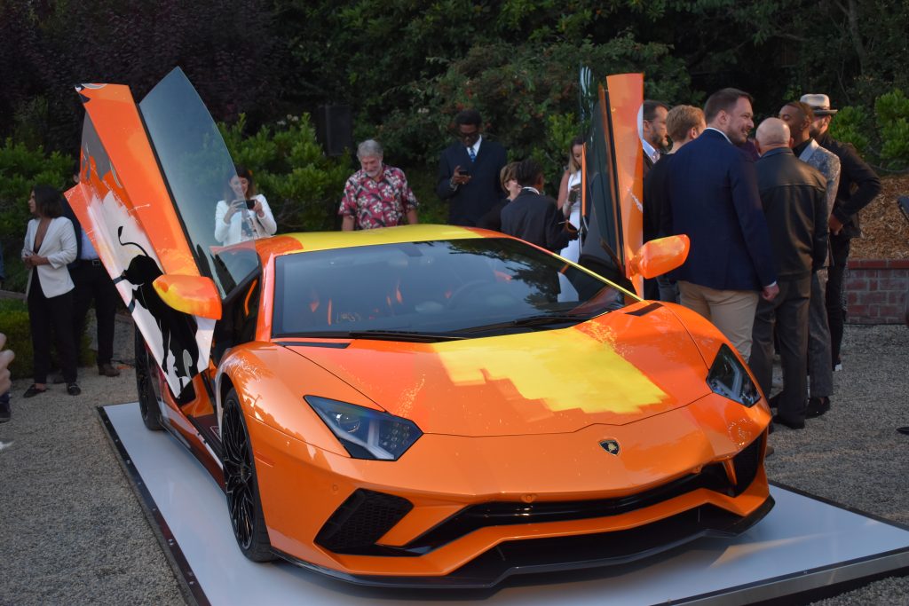 The Art of Lamborghini Matched with Skyler Grey's Pop Art Creates An Extraordinary Masterpiece