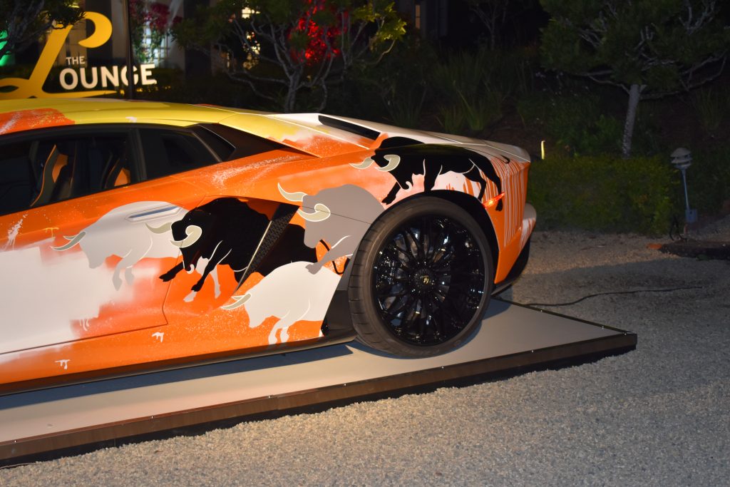 The Art of Lamborghini Matched with Skyler Grey's Pop Art Creates An Extraordinary Masterpiece