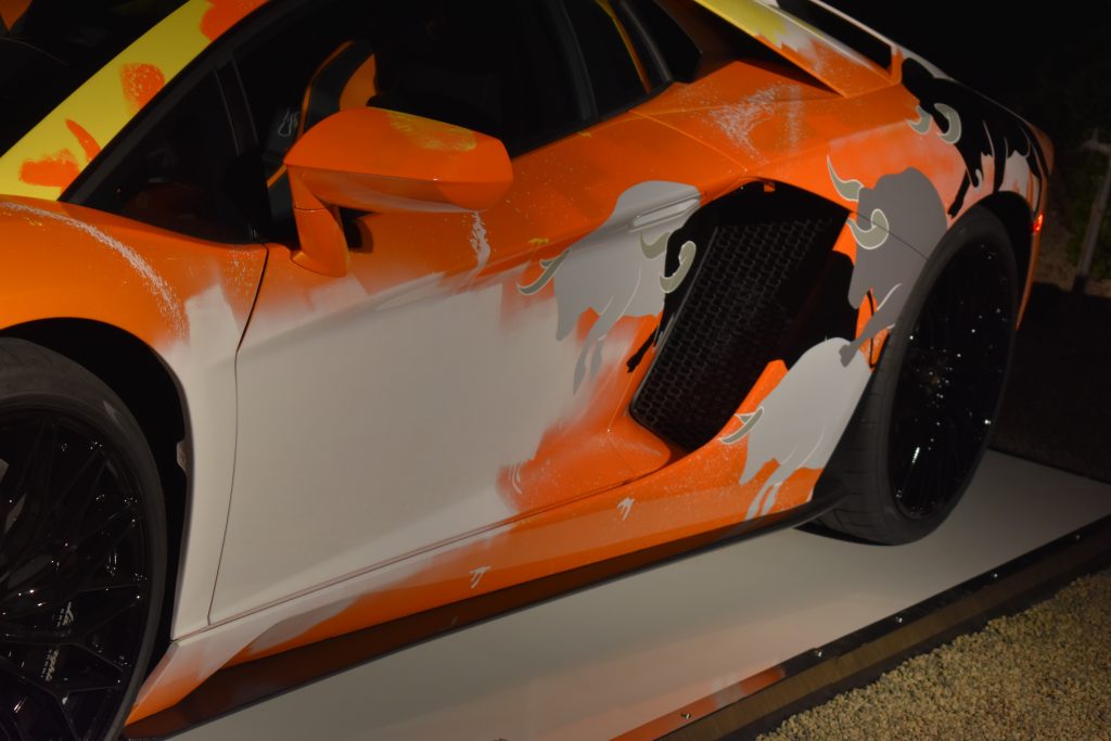 The Art of Lamborghini Matched with Skyler Grey's Pop Art Creates An Extraordinary Masterpiece