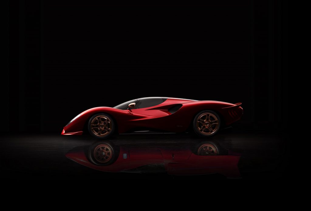 De Tomaso Unveils the P72 to Commemorate their 60th Anniversary at The Pebble Beach Concours d'Elegance