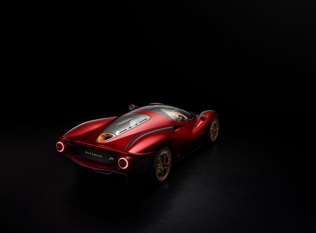 De Tomaso Unveils the P72 to Commemorate their 60th Anniversary at The Pebble Beach Concours d'Elegance