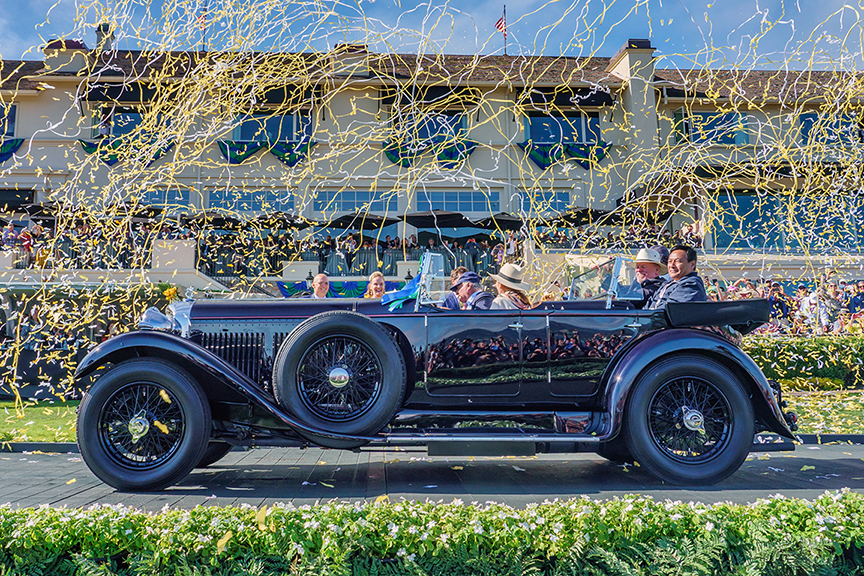 The 69th Pebble Beach Concours d'Elegance Best of Show Champion