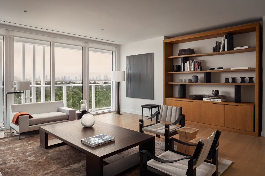 The LIAIGRE Penthouse at Ritz-Carlton Residences, Miami Beach - Second Living Room