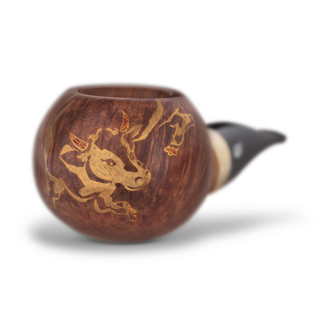 Davidoff's Year Of The Ox Masterpiece Humidor & Pipe