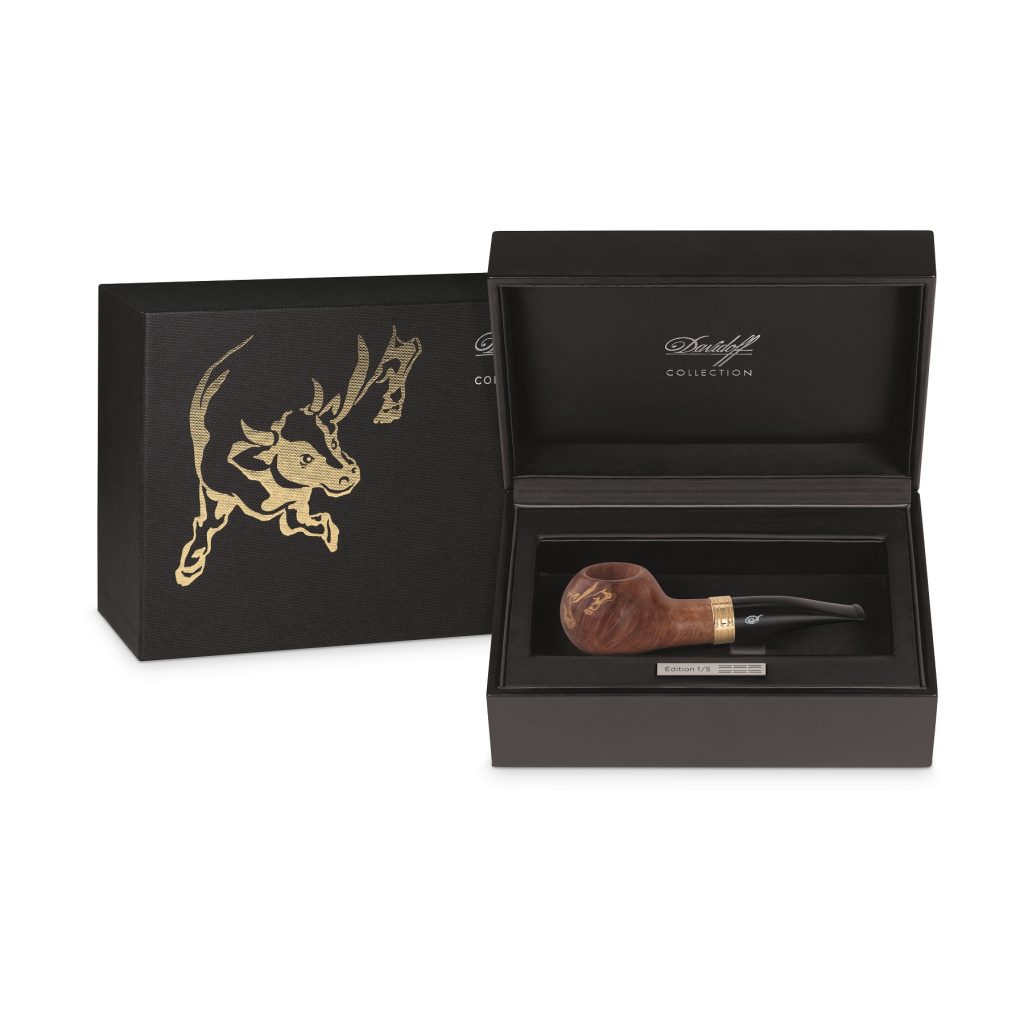 Davidoff's Year Of The Ox Masterpiece Humidor & Pipe