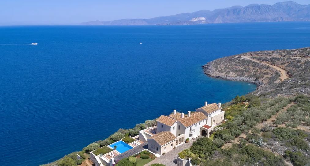 The 6.5 acre Elounda Azure Estate is a Cretian Dream